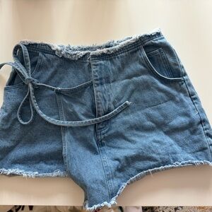 Denim Blue Women's Shorts